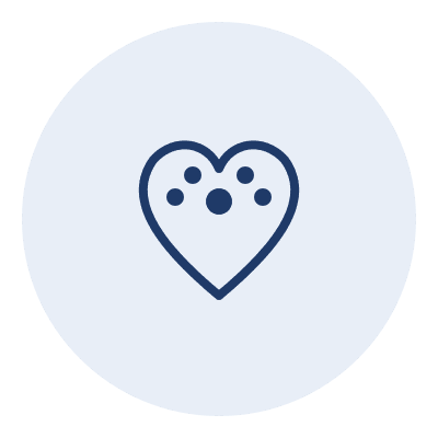Reducing stress icon for Hanrob Pet Hotels